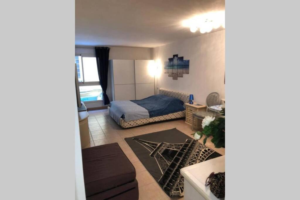 Monaco A 300M Du Casino - Grand Studio Avec Piscine Beausoleil Luaran gambar